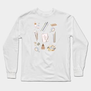 art supplies 2 Long Sleeve T-Shirt